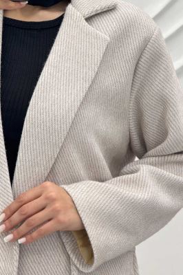 پالتو آستردار لمزور جیب نما نیکو