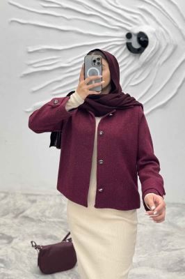 کت توییت پشمی سرآستین بند PAOL