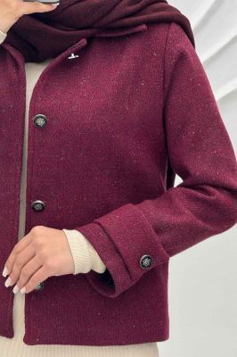 کت توییت پشمی سرآستین بند PAOL