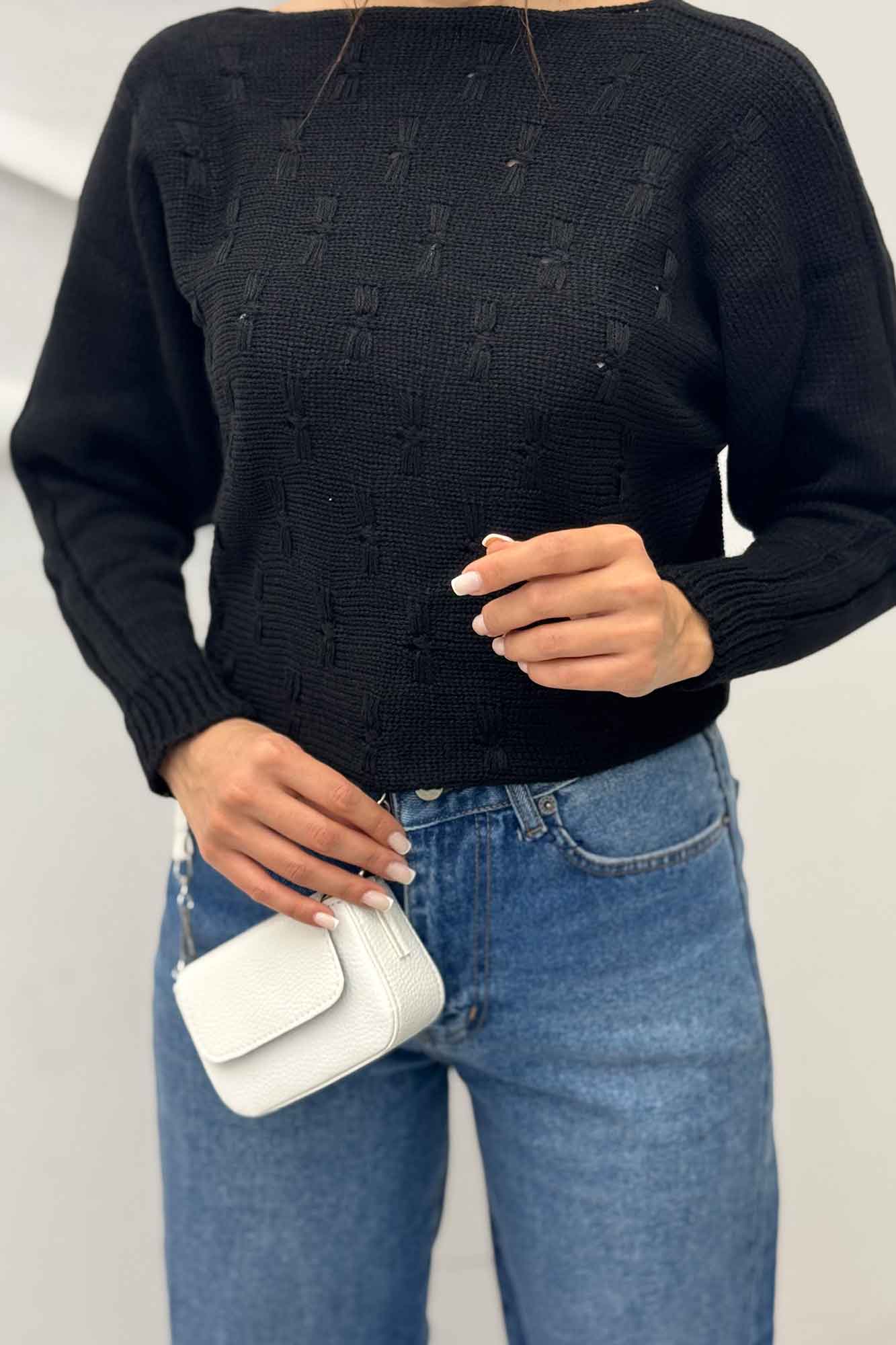 بلوز کراپ طرح پروانه AF