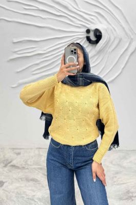 بلوز کراپ طرح پروانه AF