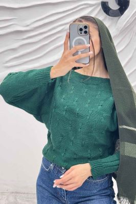 بلوز کراپ طرح پروانه AF