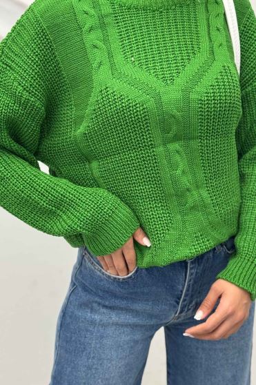 بلوز بافت مارپیچ لوزی AF