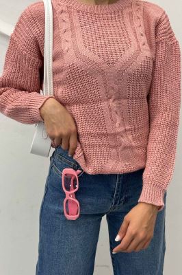 بلوز بافت مارپیچ لوزی AF