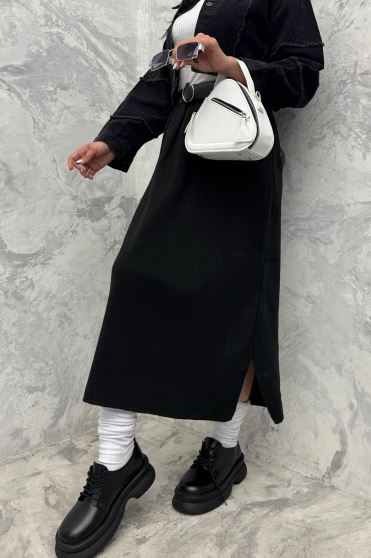 دامن بلند بافت زنانه