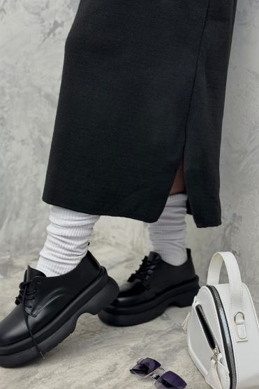 دامن بلند بافت زنانه