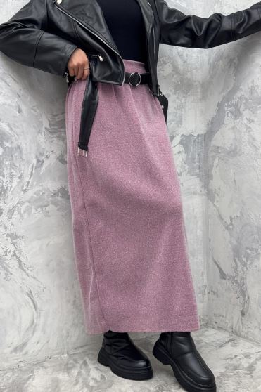 دامن بلند بافت زنانه