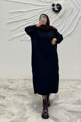 کفتان بلند بافت یقه سه سانت