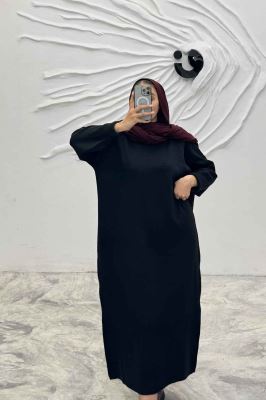 کفتان بلند بافت یقه سه سانت