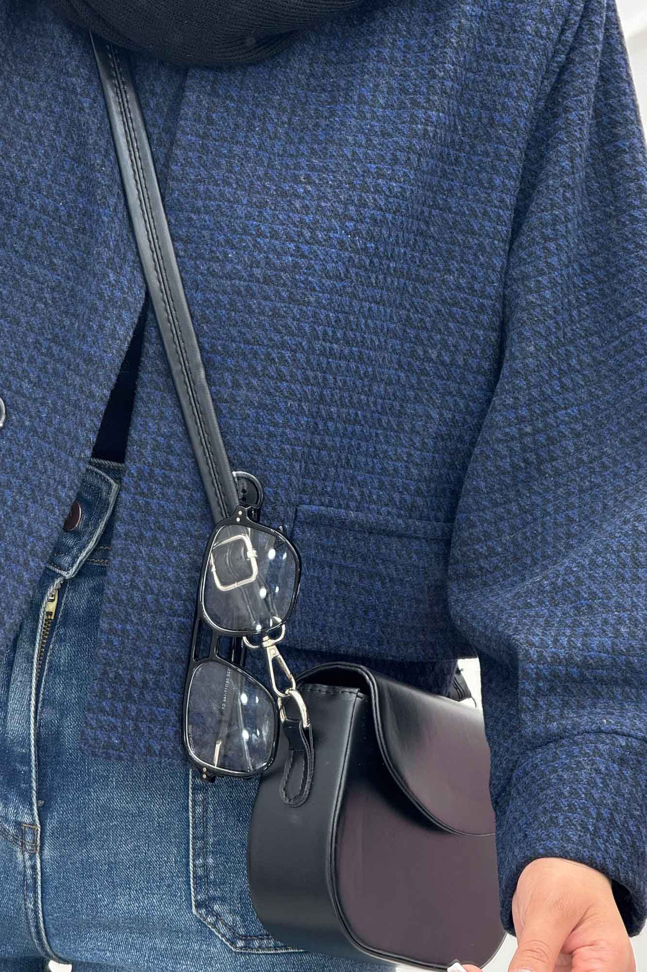 کت آستردار توییت پشمی دو جیب نما