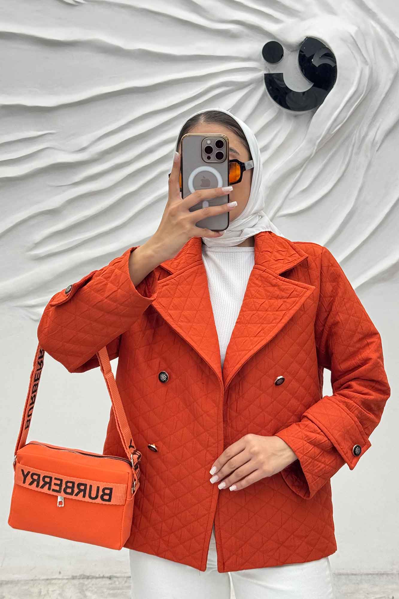 کت یقه انگلیسی فریال چهار دکمه امیلیا