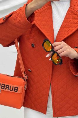 کت یقه انگلیسی فریال چهار دکمه امیلیا