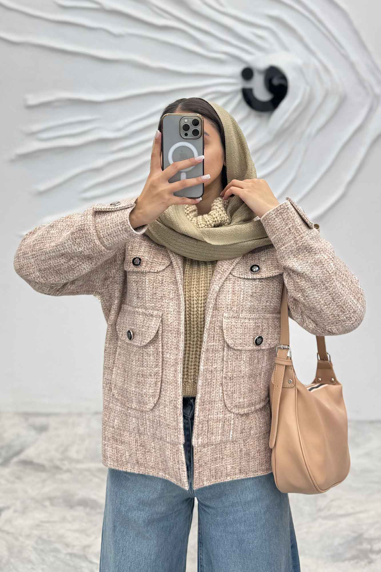 کت لمزور آبرنگی چهار جیب colorido