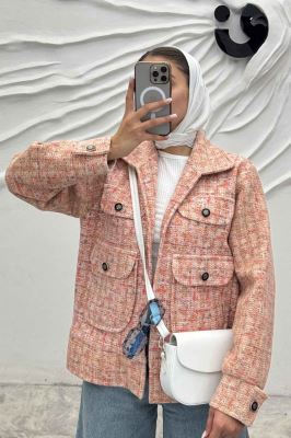 کت لمزور آبرنگی چهار جیب colorido