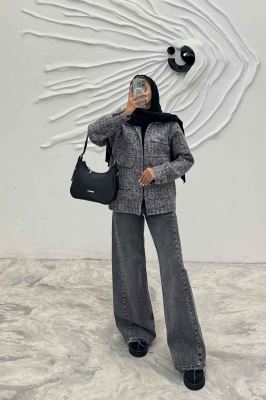 کت لمزور آبرنگی چهار جیب colorido