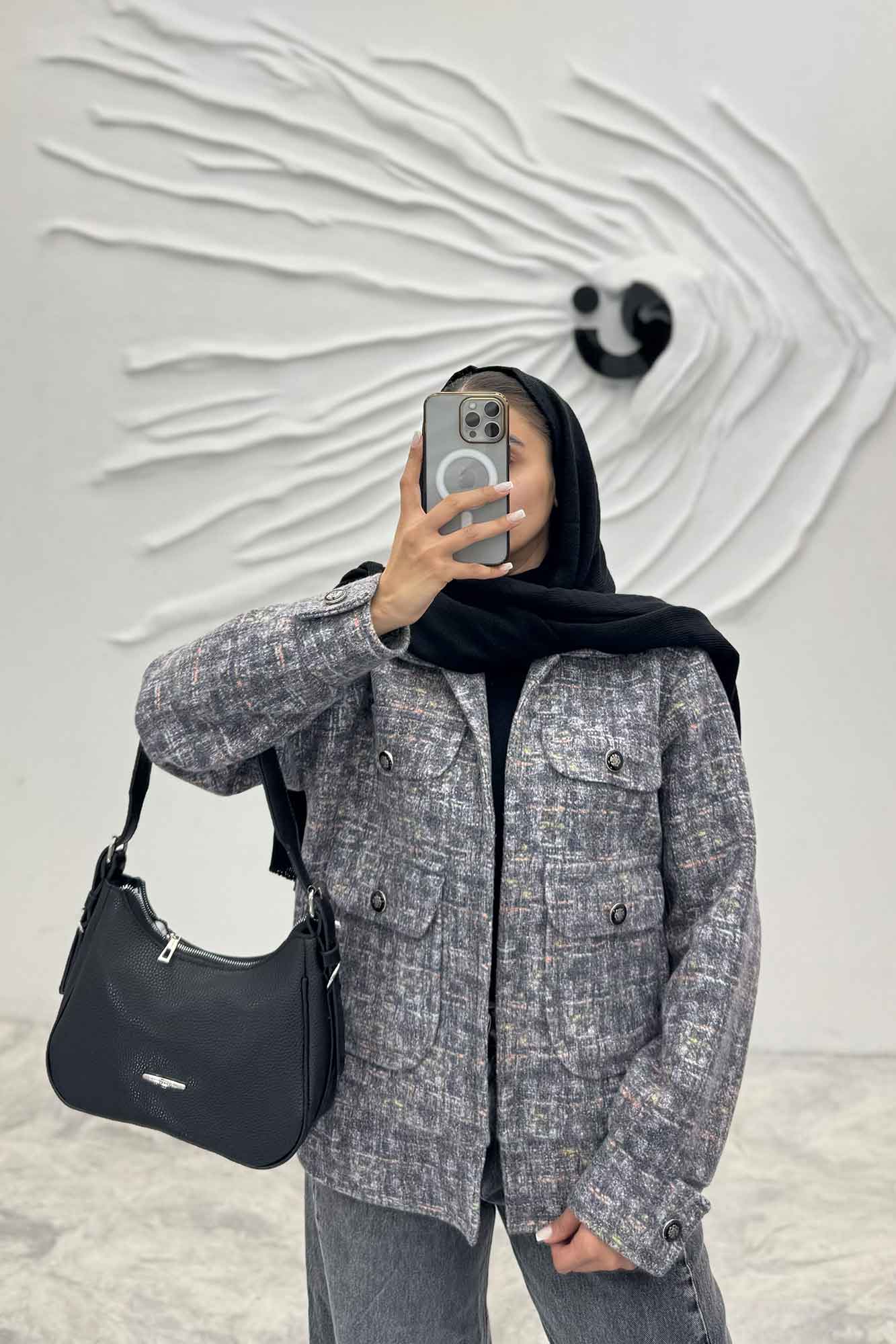 کت لمزور آبرنگی چهار جیب colorido