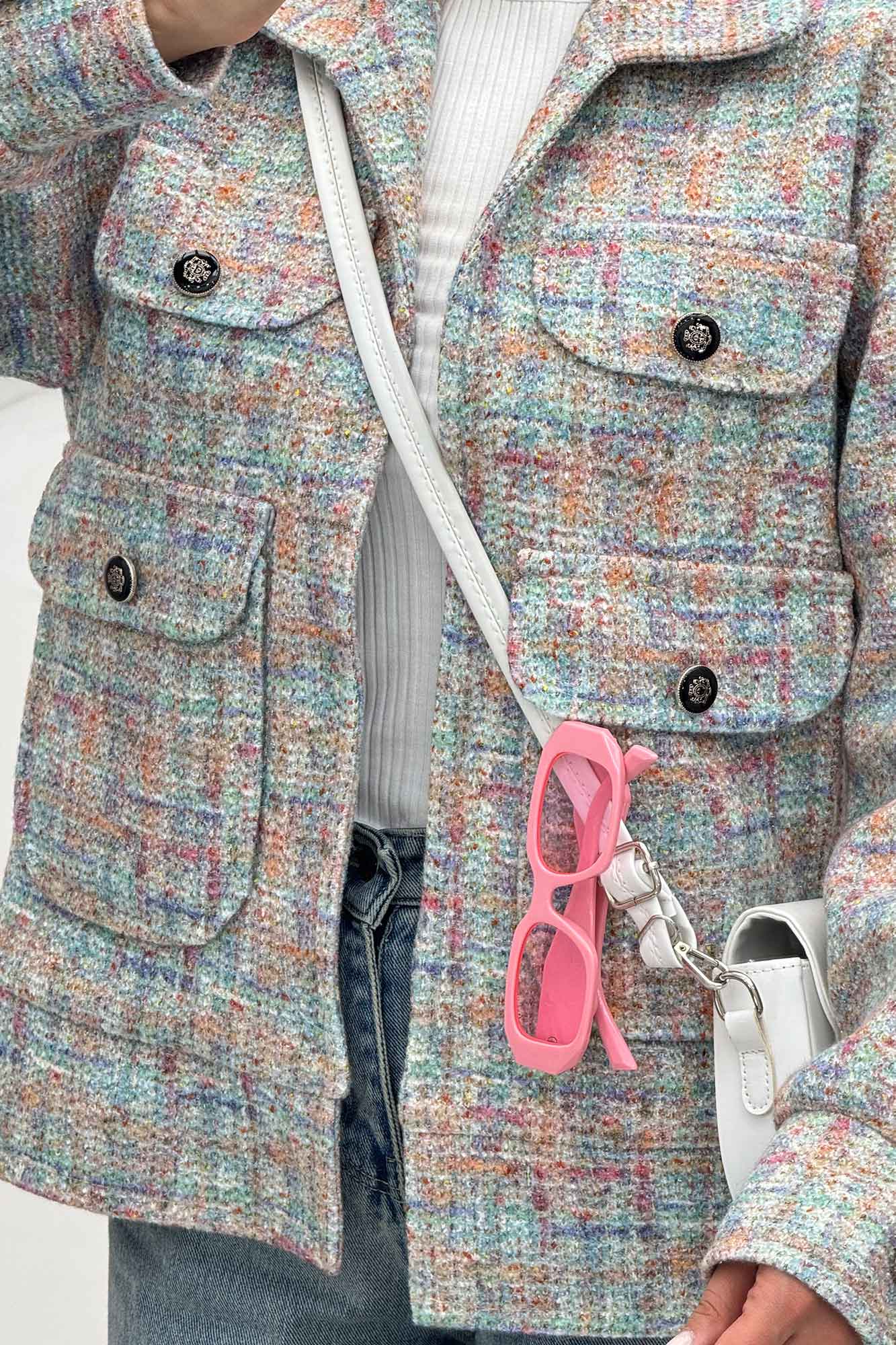 کت لمزور آبرنگی چهار جیب colorido