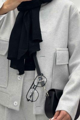 ست پالتو و شلوار فوتر جلو دکمه JESI