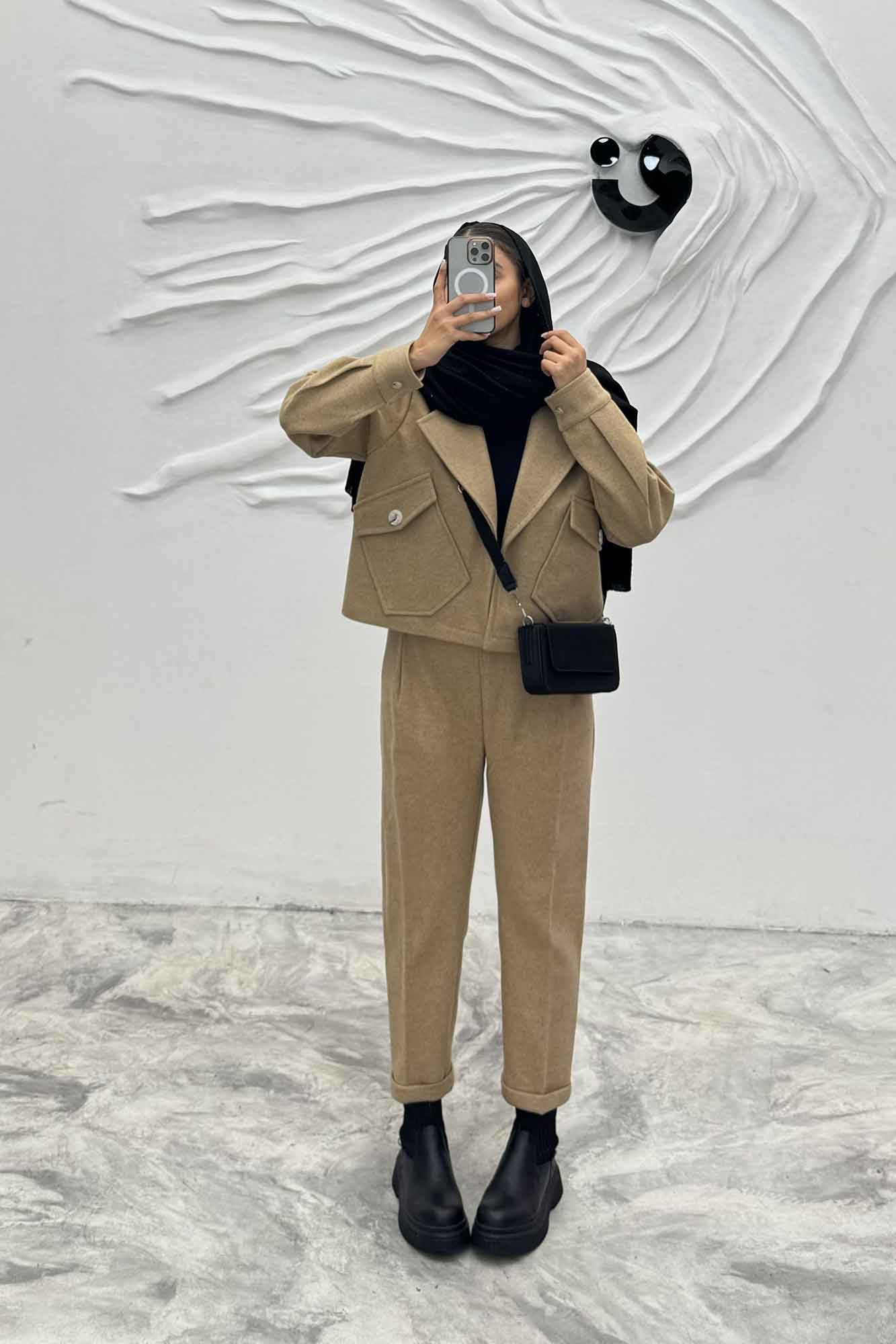 کت فوتر دو جیب ترنگ