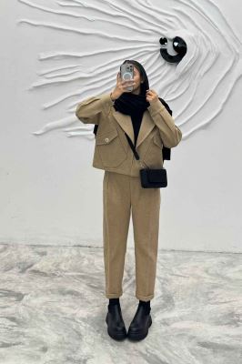 کت فوتر دو جیب ترنگ