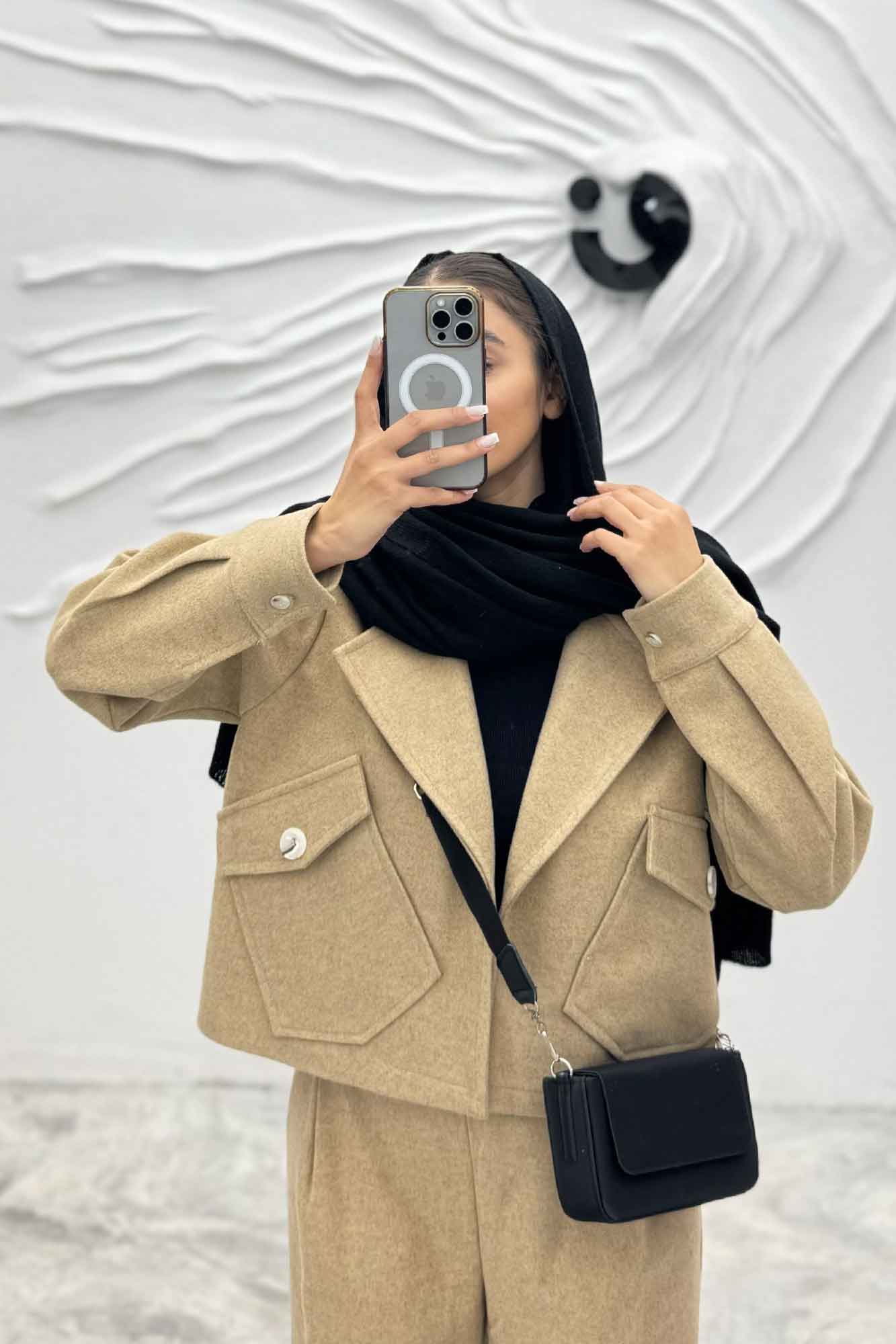 کت فوتر دو جیب ترنگ