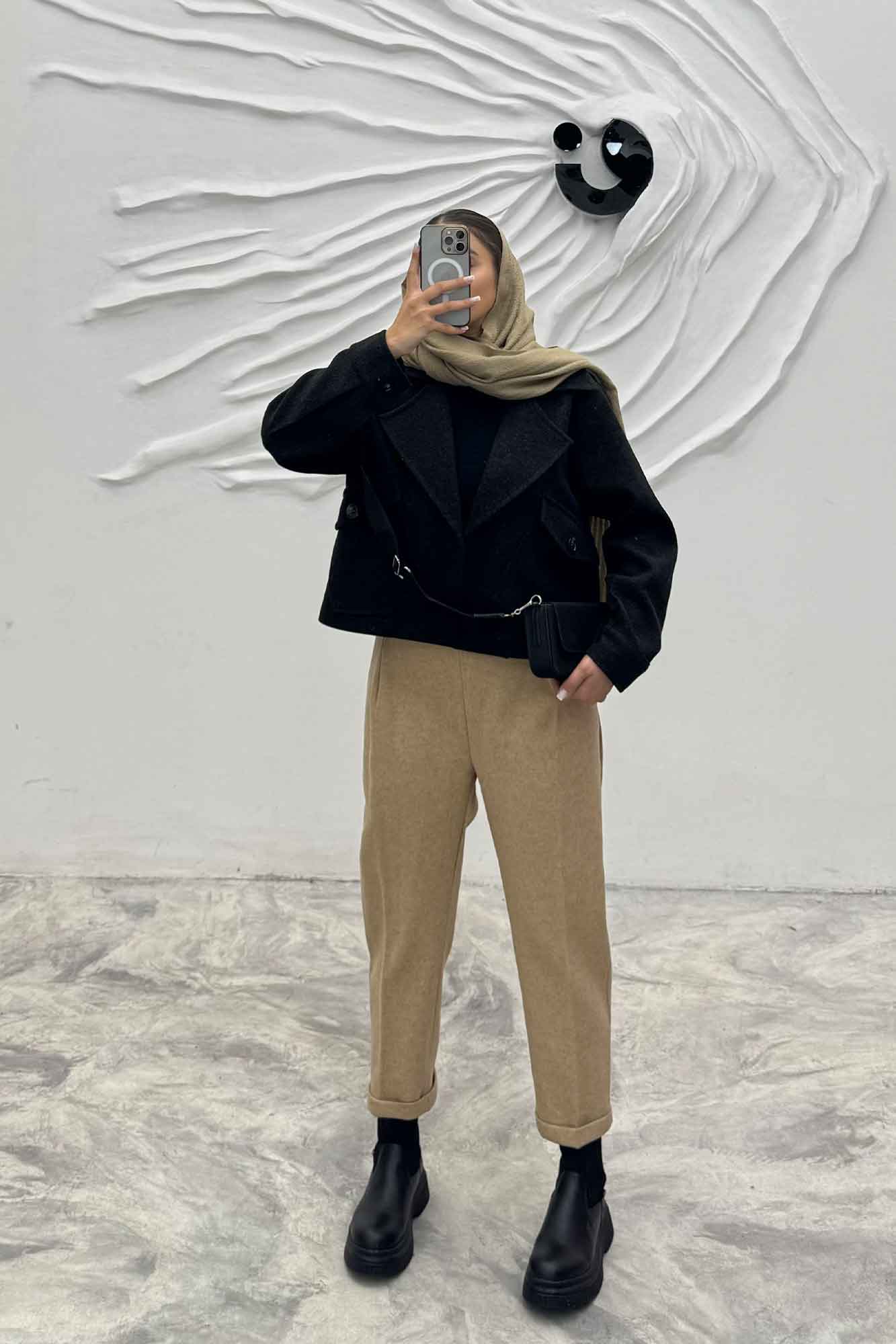 کت فوتر دو جیب ترنگ