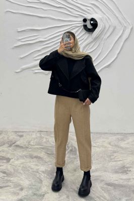 کت فوتر دو جیب ترنگ