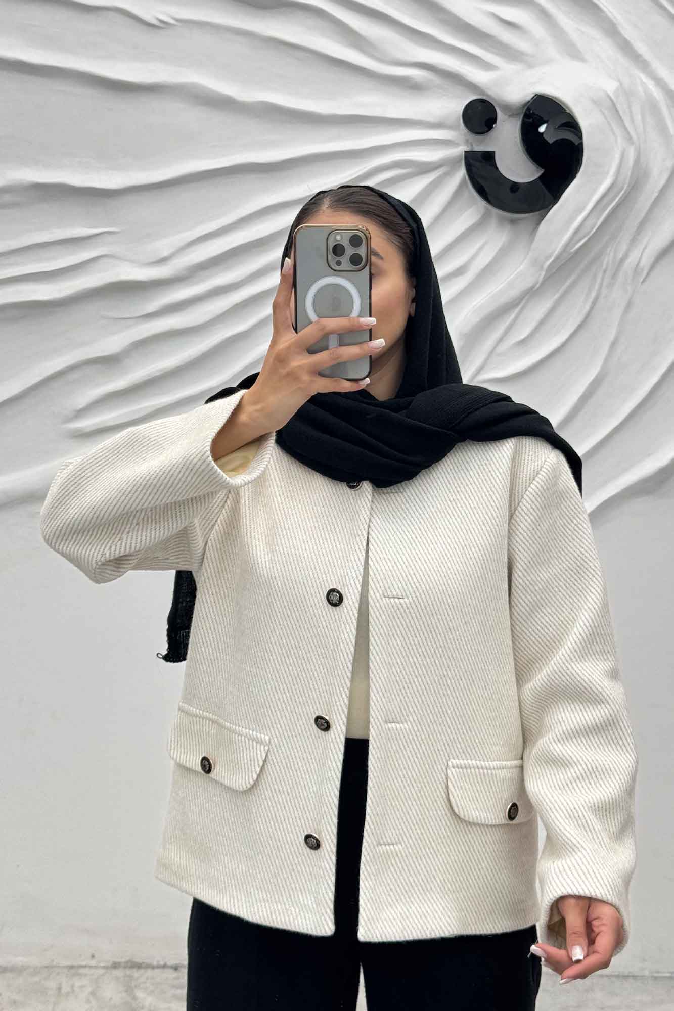 کت لمزور آستردار طرح جیب آرنیکا