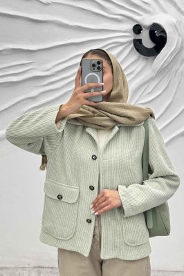 کت دو جیب پاکتی لمزور چهارخانه