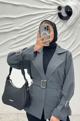 کت اورجینال آستردار دیپلمات سگک دار