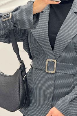 کت اورجینال آستردار دیپلمات سگک دار