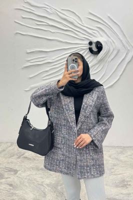 پالتو آستردار لمزور آبرنگی تلما