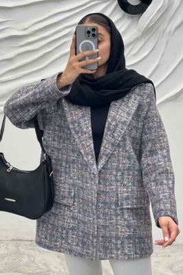 پالتو آستردار لمزور آبرنگی تلما