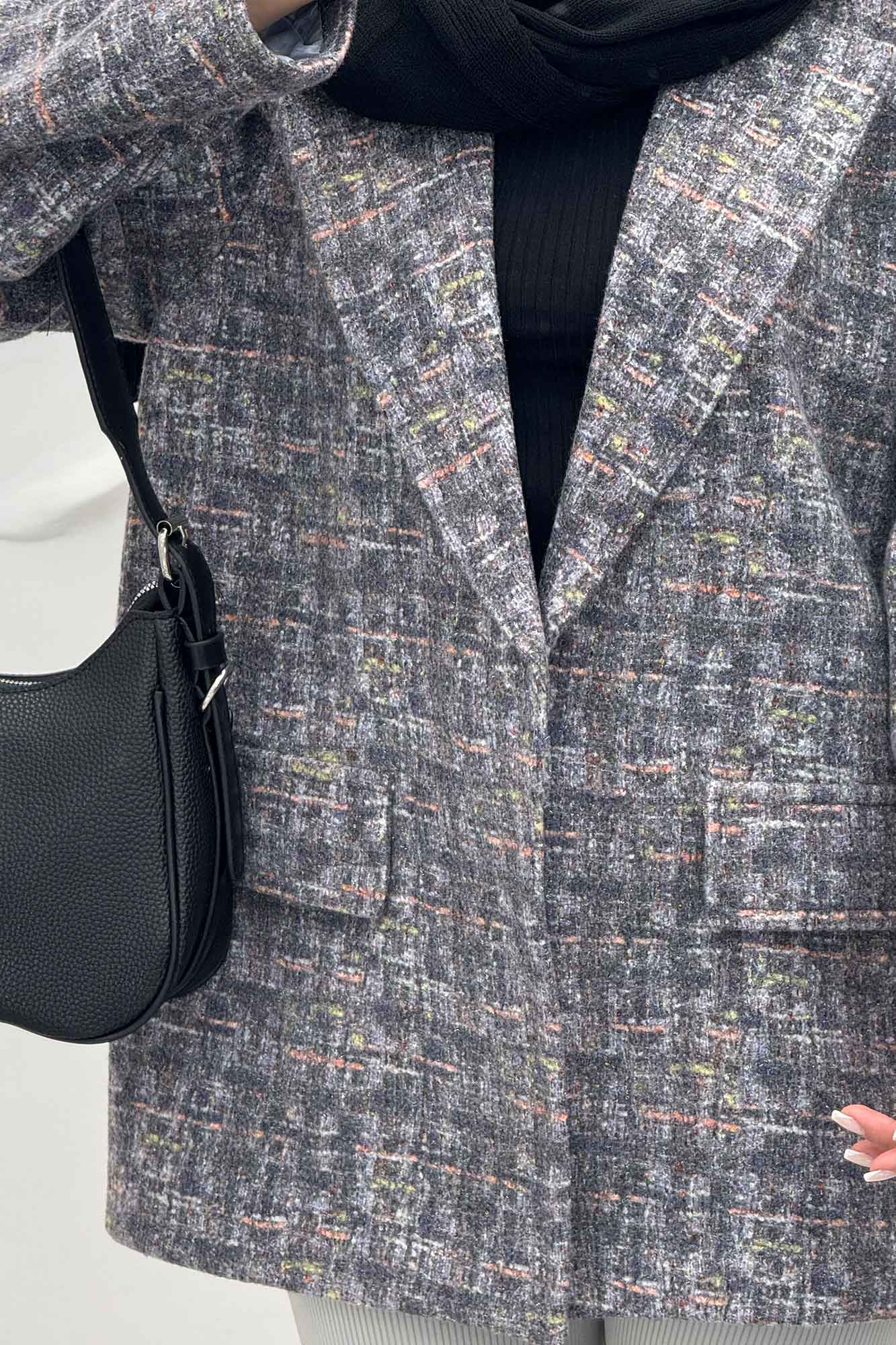 پالتو آستردار لمزور آبرنگی تلما