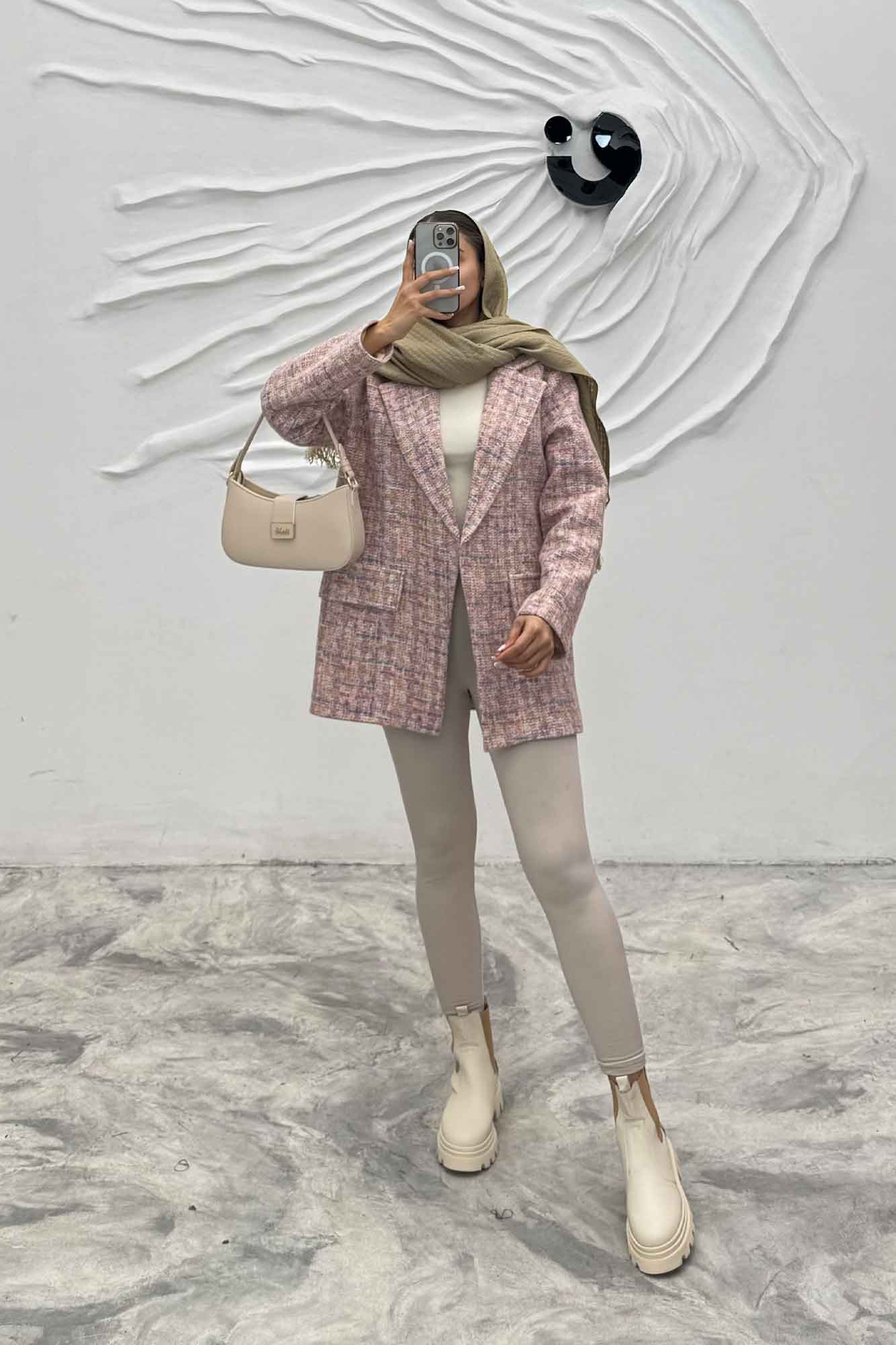 پالتو آستردار لمزور آبرنگی تلما