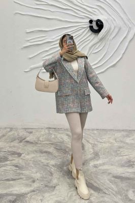 پالتو آستردار لمزور آبرنگی تلما