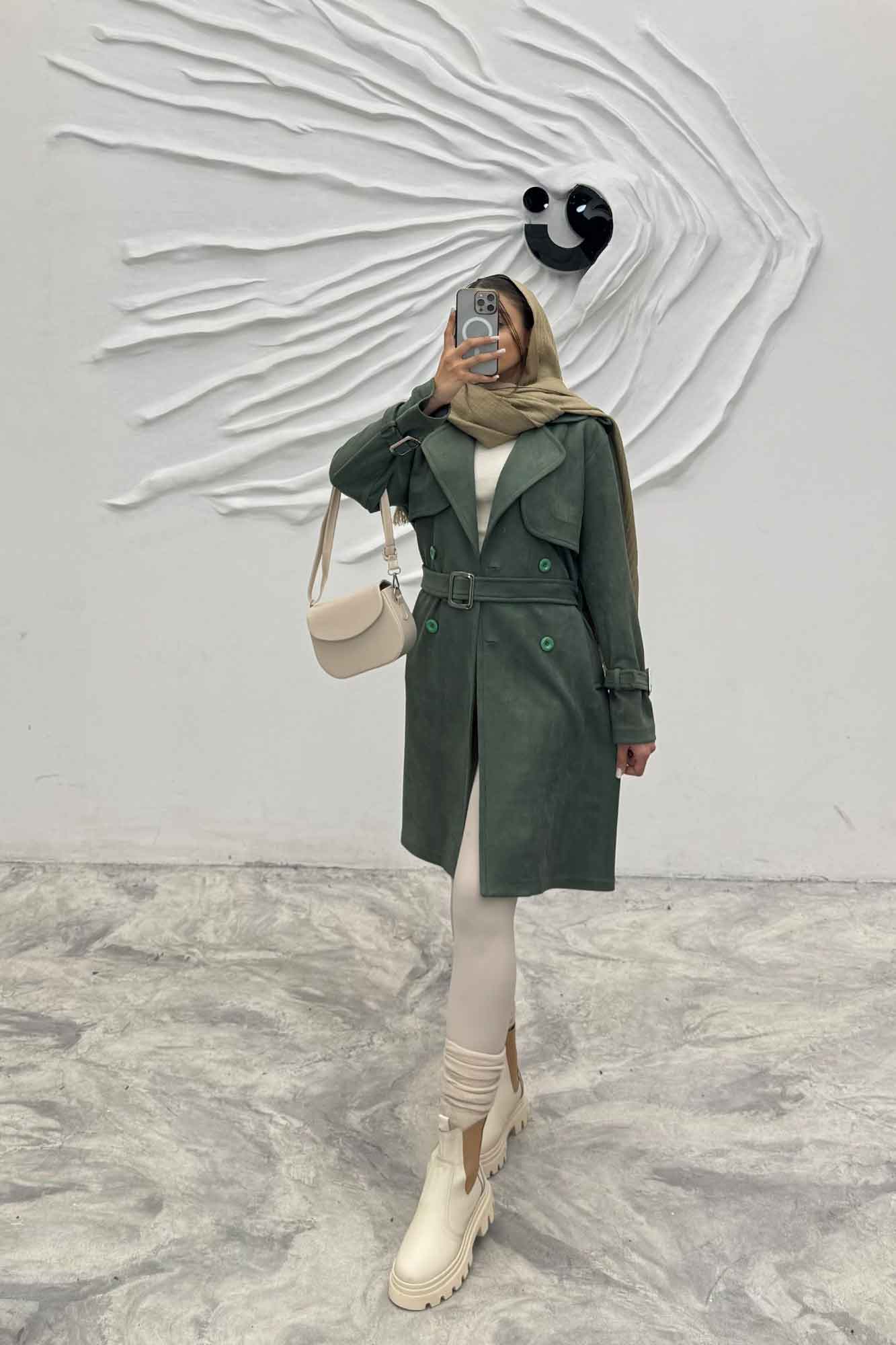 پالتو سوییت بلند طرح ژیله