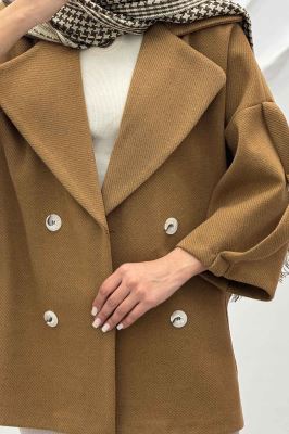 کت آستین سگک دار فوتر جناقی