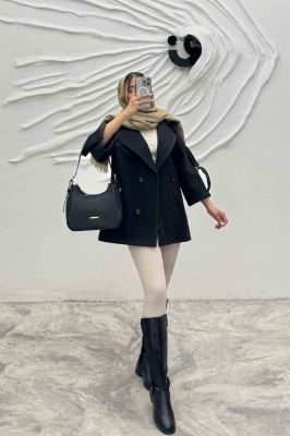 کت آستین سگک دار فوتر جناقی