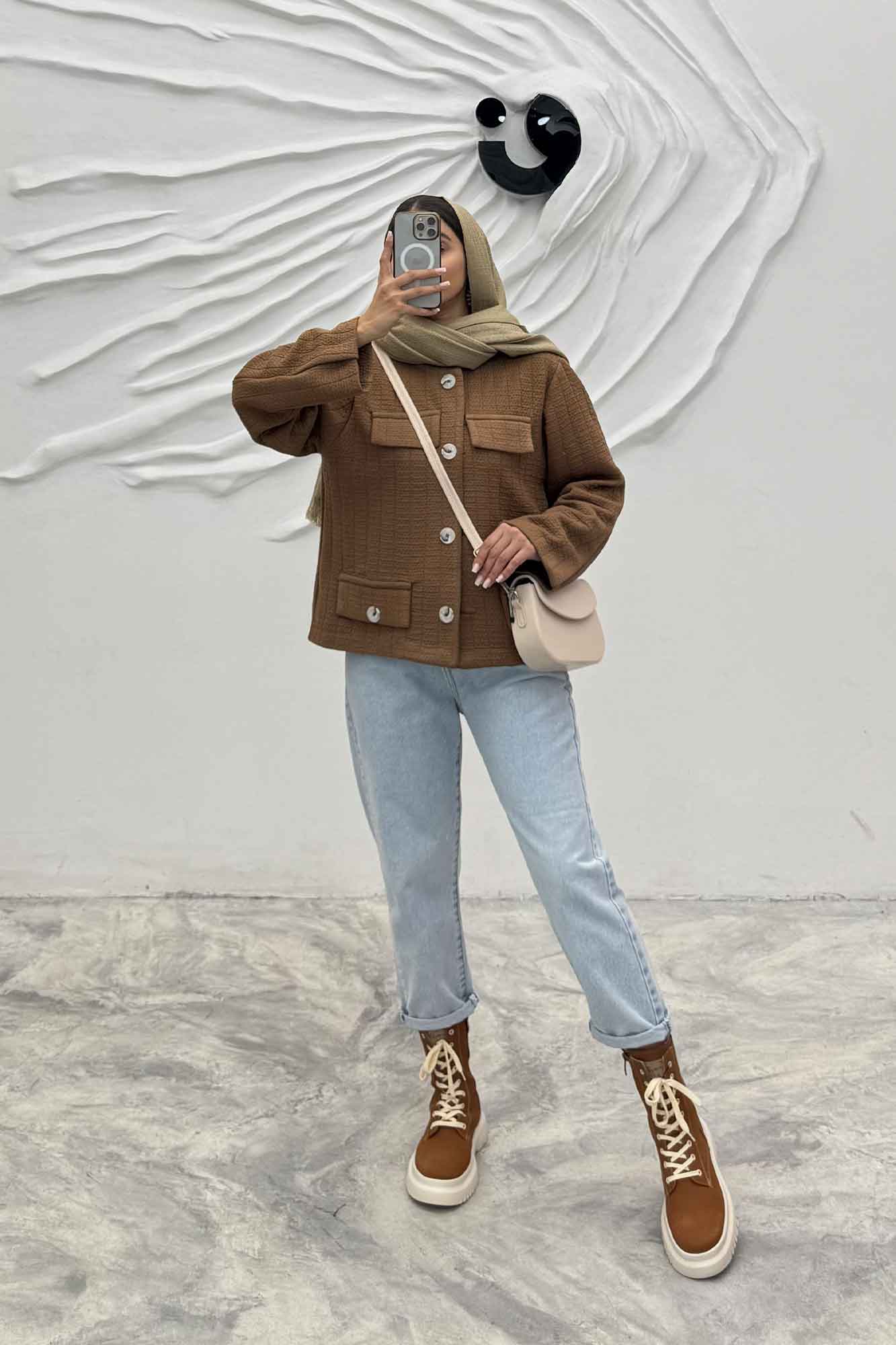 کت چهار در جیب فیتیله زنبوری ملکا