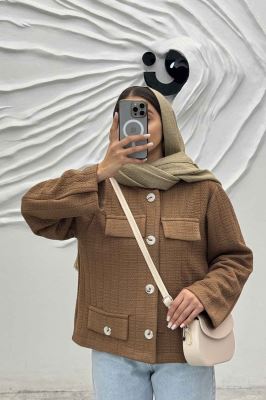 کت چهار در جیب فیتیله زنبوری ملکا