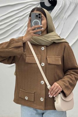 کت چهار در جیب فیتیله زنبوری ملکا