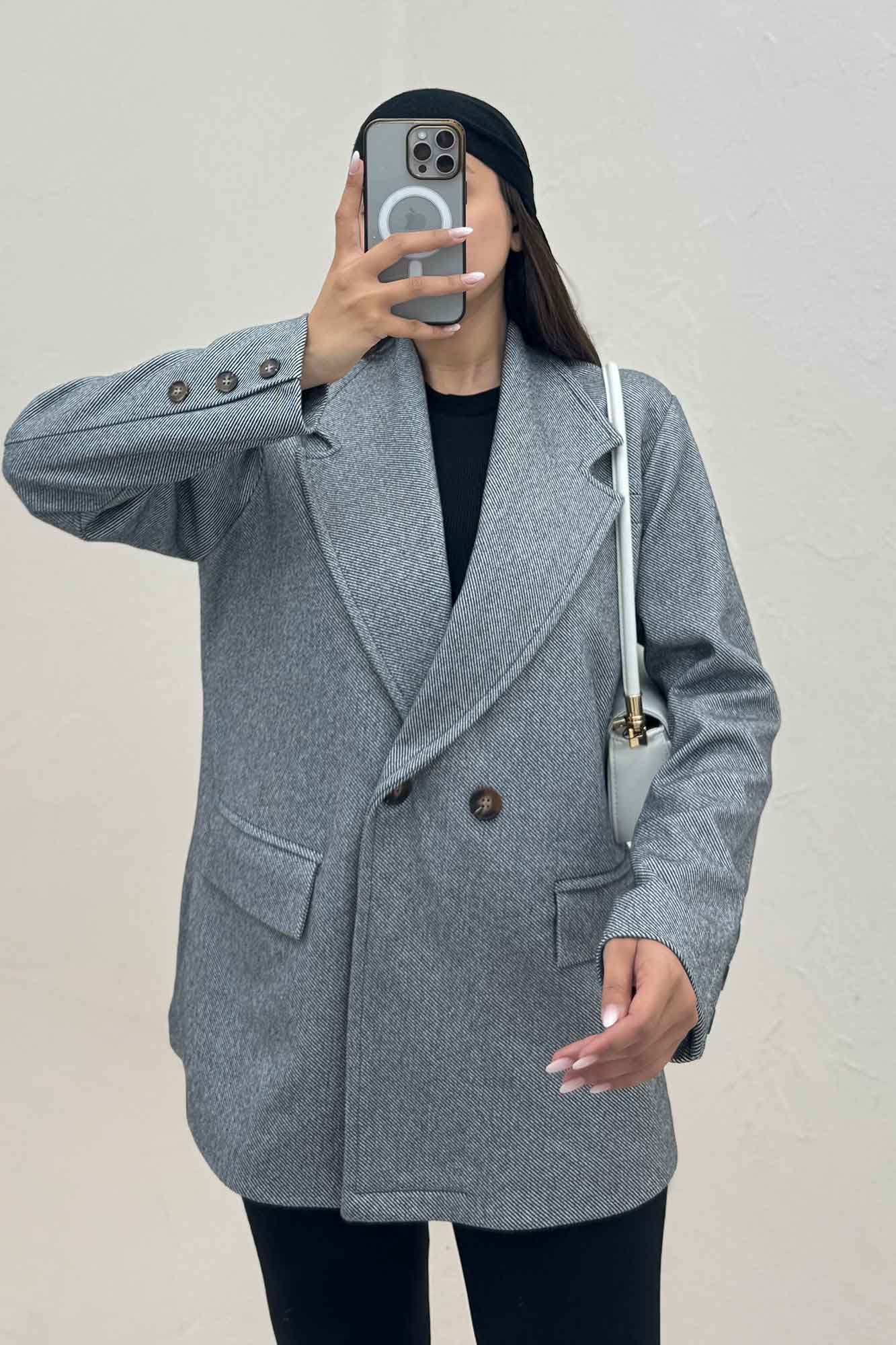 کت فوتر کجراه آستردار زمرد