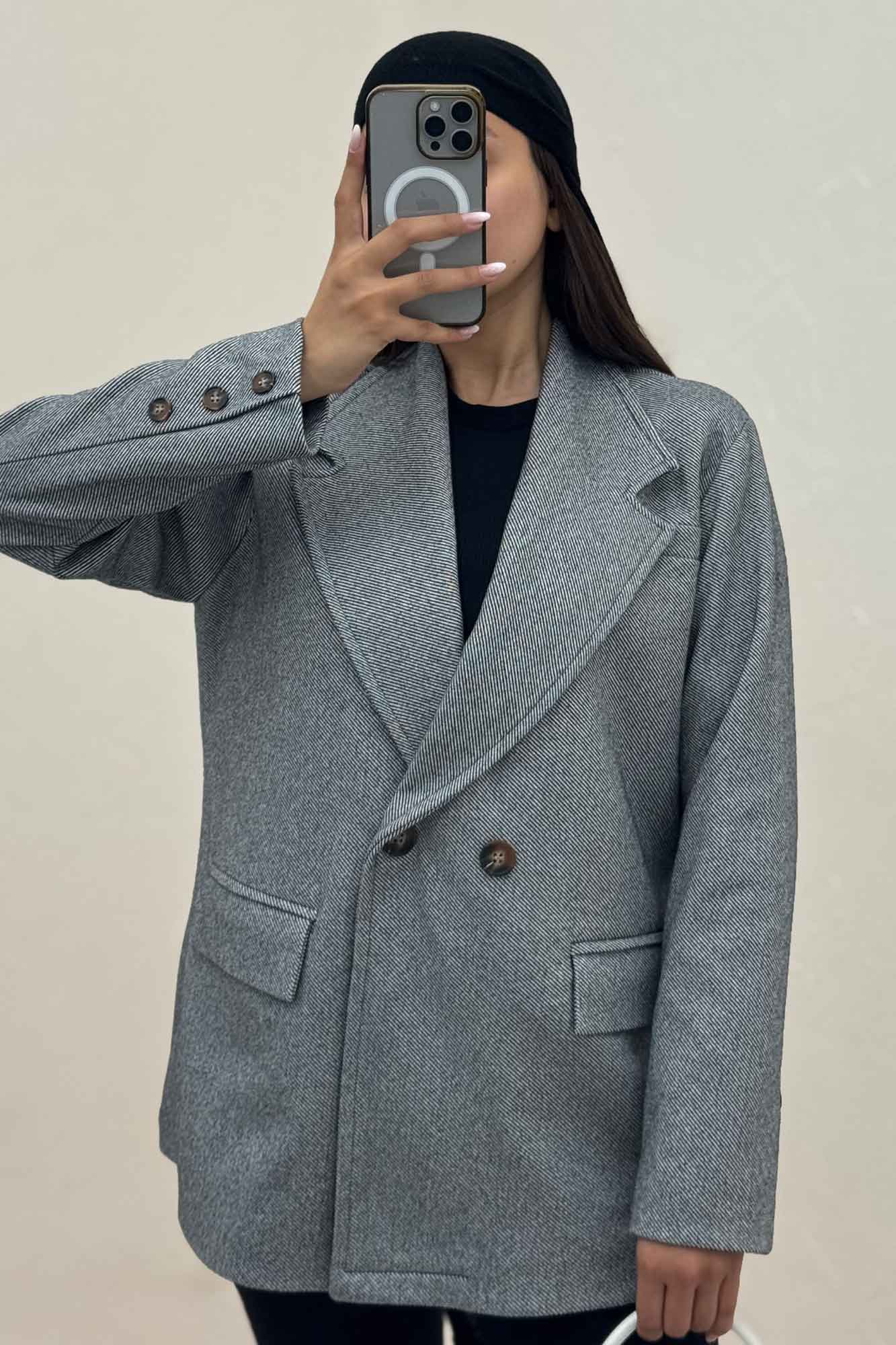 کت فوتر کجراه آستردار زمرد