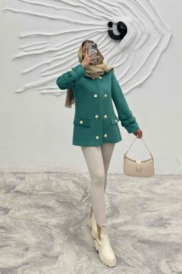 کت فوتر آستر دار آستین طنابی