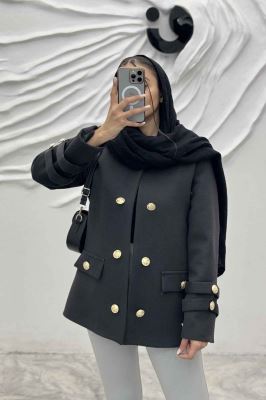 کت فوتر آستر دار آستین طنابی