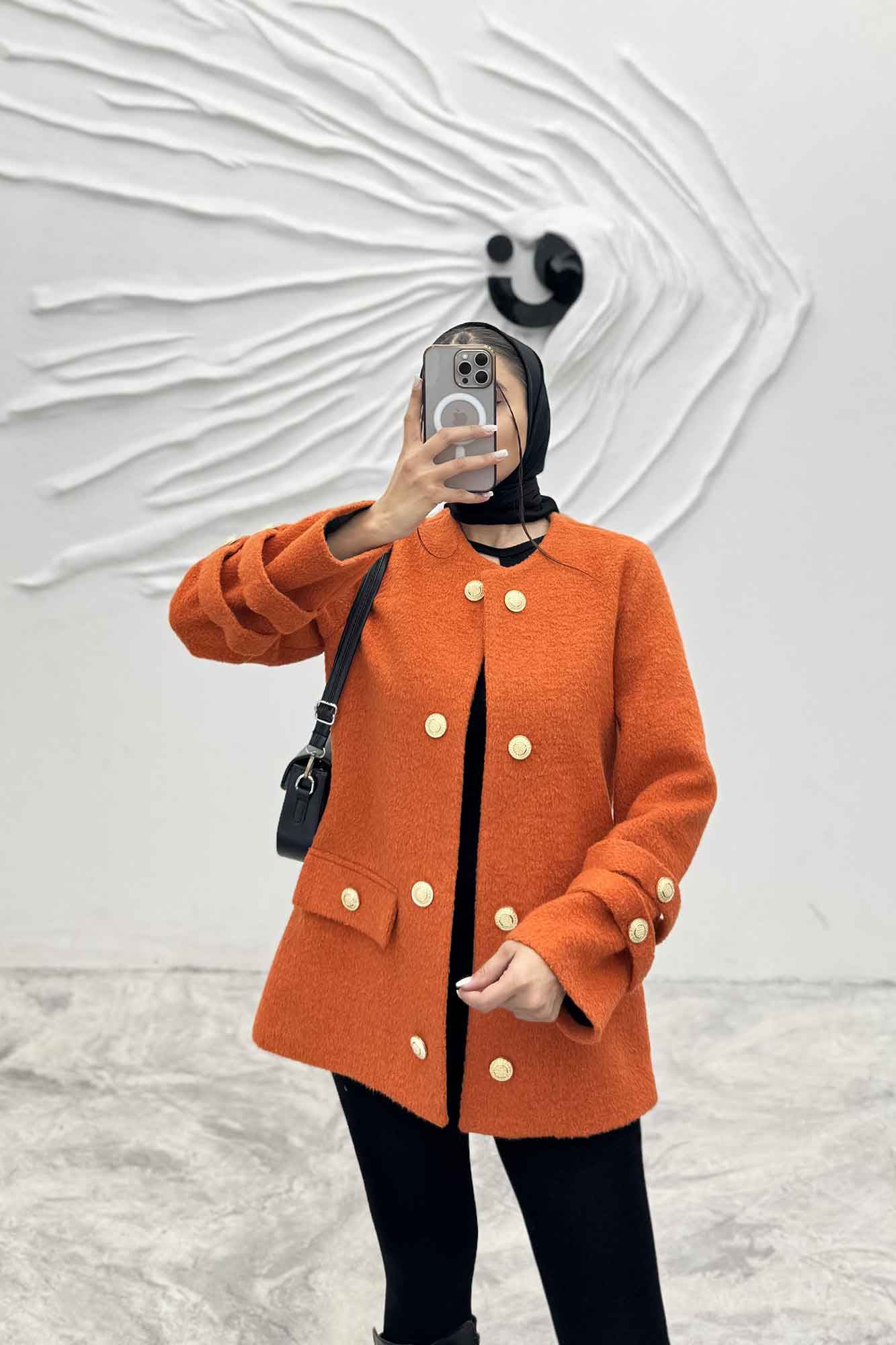 کت فوتر آستر دار آستین طنابی