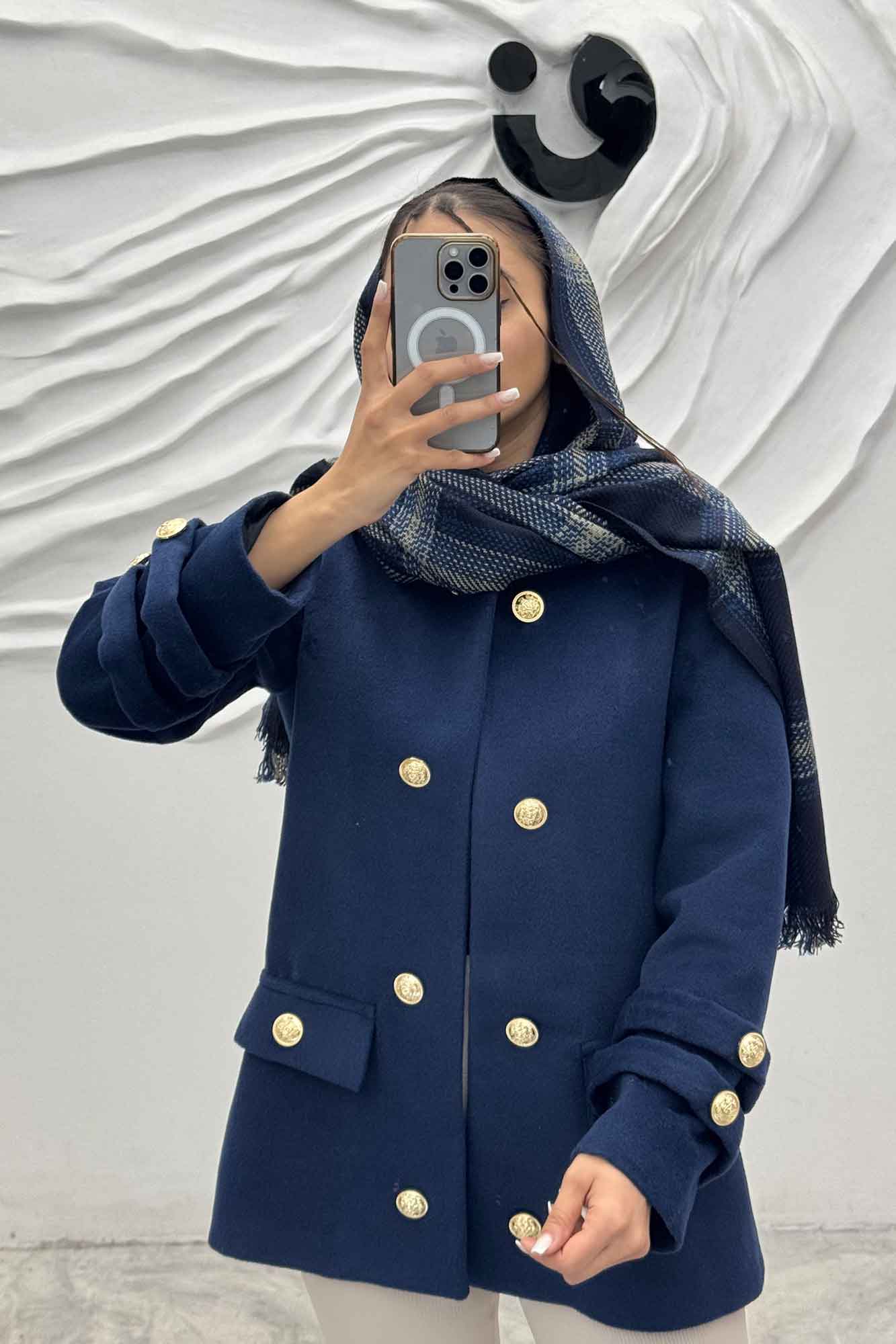 کت فوتر آستر دار آستین طنابی