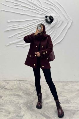 کت فوتر آستر دار آستین طنابی