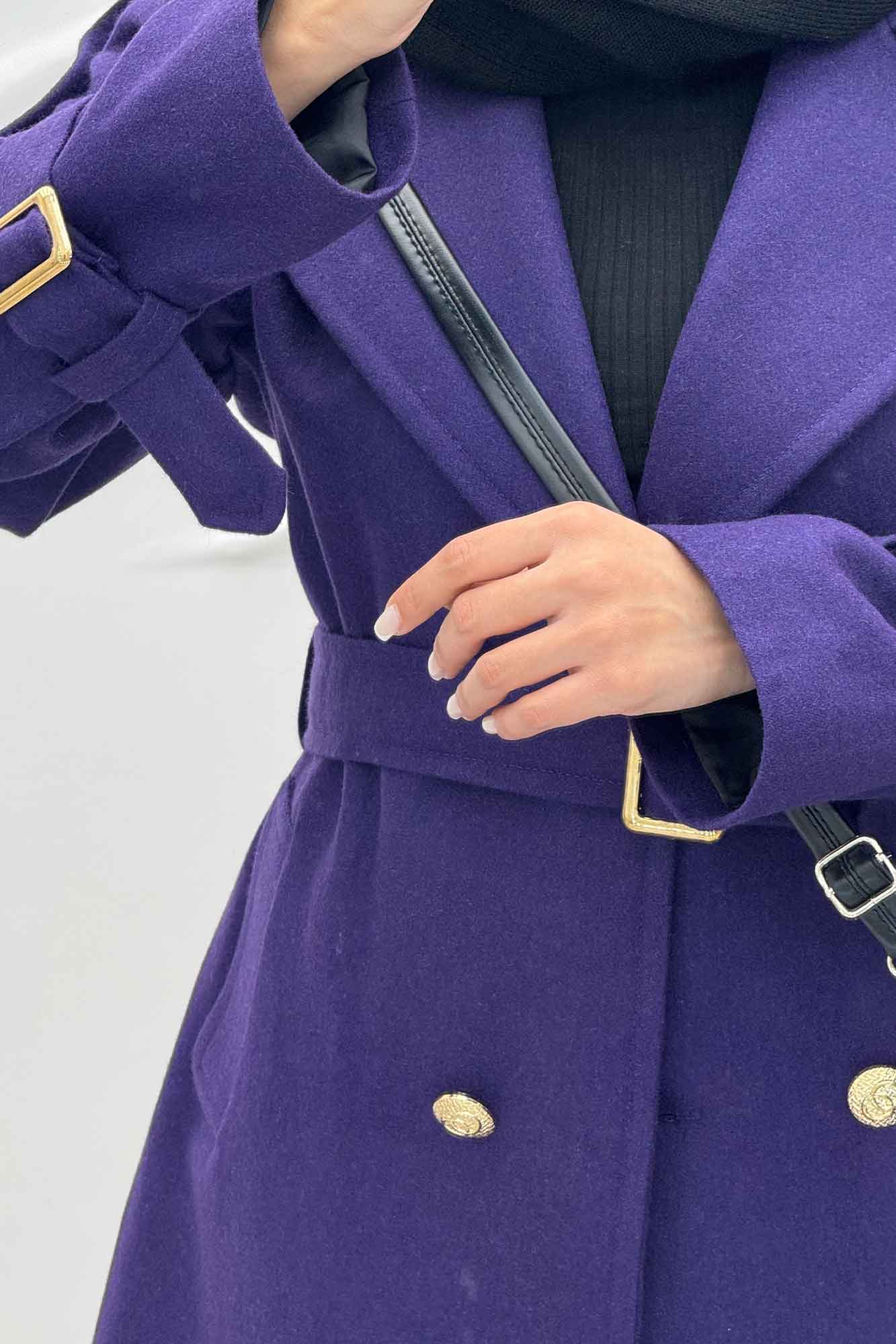 کت فوتر آستر دار چهار دکمه